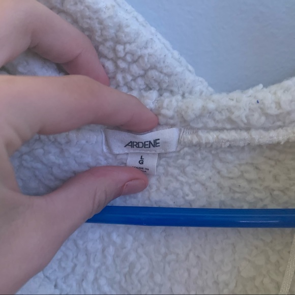 Fluffy sheep hoodie. - Picture 2 of 4